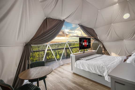 Luxury Dome - Spa Shower - Panoramic Views
