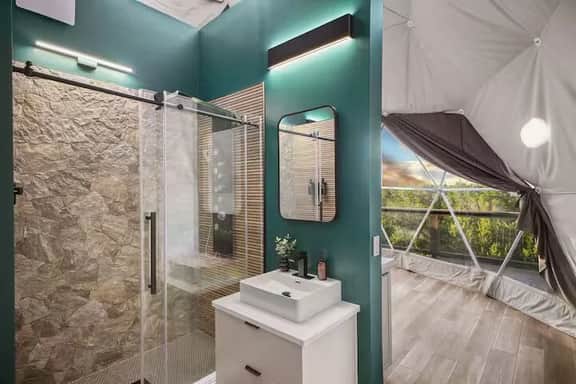 Luxury Dome - Spa Shower - Panoramic Views