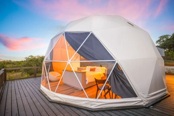 Luxury Dome - Spa Shower - Panoramic Views